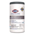 Cleaning Cloths | Clorox Healthcare 31757 6.75 in. x 8 in. 1-Ply VersaSure Cleaner Disinfectant Wipes - Fragranced White (6/Carton) image number 4