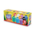Acrylic & Tempera Paint | Crayola 54-1205 Washable Watercolor Project Paint, Assorted Classic Colors, 2 Oz Bottle, 10/pack image number 2