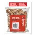  | Universal UNV00464 4 oz. Box Size 64 0.04 in. Gauge Rubber Bands - Beige (80/Pack) image number 3