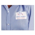 Office Jansan | Avery 05395 3.38 in. x 2.33 in. Flexible Adhesive Name Badge Labels - White (50/Box) image number 1