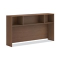Office Desks & Workstations | HON HLPLDH72.LSE1 72 in. W x 14 in. D x 39.75 in. H 3 Compartments Mod Desk Hutch - Sepia Walnut image number 0