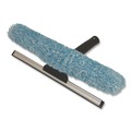 Squeegees | Boardwalk 96154-S-BWK 12 in. Wide Blade Combo Window Washer and Squeegee - Black image number 1