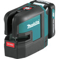 Rotary Lasers | Makita SK105DNAX 12V max CXT Lithium-Ion Cordless Self-Leveling Cross-Line Red Beam Laser Kit (2 Ah) image number 1