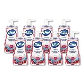 Dial 10 oz Antibacterial Foaming Hand Wash - Power Berries Scent (8/Carton)