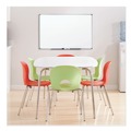 Office Jansan | Mead 85358N 72 in. x 48 in. Dry Erase Board with Aluminum Frame - Melamine White Surface/Silver Aluminum Frame image number 4