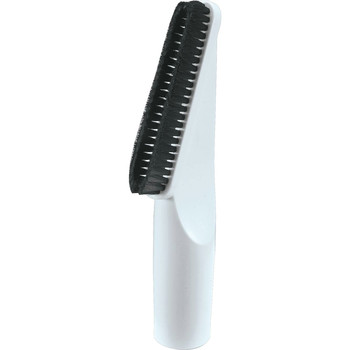 VACUUM ATTACHMENTS | Makita 198873-4 3-3/4 in. Shelf Brush for 18V Compact and Backpack Vacuums - White