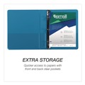 Binders & Binding Supplies | Samsill MP28609 8.5 in. x 5.5 in. 1 in. Capacity 3 Rings Economy Round Ring View Binder - Assorted (6/Carton) image number 1