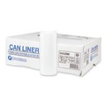 Trash Bags | Inteplast Group S243308N High-Density 16-gal. 8 Microns 24 in. x 33 in. Commercial Can Liners - Natural (1000/Carton) image number 0