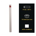 Mailing, Packing & Shipping | Scotch 7982 Mailing Tube 48-in Long 4-in Diameter White 12/Carton image number 3