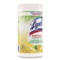 Hand Wipes | LYSOL Brand 19200-49128 7 in. x 7.25 in. 1-Ply Disinfecting Wipes II - Fresh Citrus/White image number 1