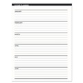 Calendars & Planners | House of Doolittle 268-02 8.75 in. x 6.78 in. 14-Month Dec 2025 to Jan 2027 Recycled Ruled Monthly Planner - Black Cover image number 4