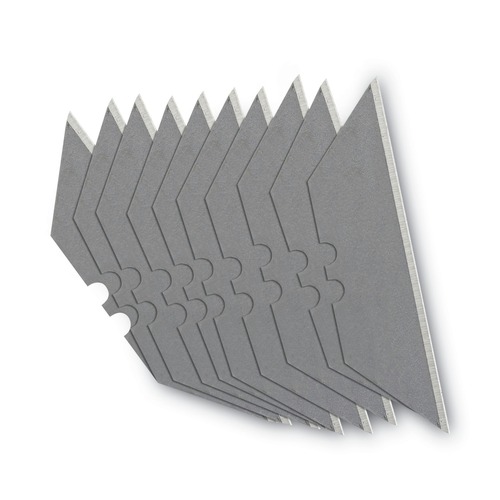 Office Jansan | Cosco 091470 Heavy-Duty Utility Knife Blades (10/Pack) image number 0
