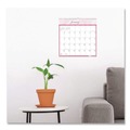 Calendars & Planners | House of Doolittle 3671 12-Month (Jan-Dec): 2026 12 in. x 12 in. Breast Cancer Awareness Artwork Recycled Monthly Wall Calendar - White/Pink/Gray Sheets image number 3