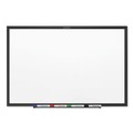 Office Jansan | Quartet SM534B Classic Series Nano-Clean 48 x 36 Dry Erase Board - White Surface/Black Aluminum Frame image number 0