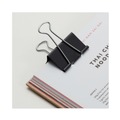 Mothers Day Sale! Save an Extra 10% off your order | Universal UNV10200VP Binder Clips in Zip-Seal Bag - Small, Black/Silver (144/Pack) image number 2