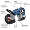 Clearance Center | Bosch GCB18V-5N 18V Brushless Lithium-Ion 5 in. Cordless Band Saw (Tool Only) image number 1