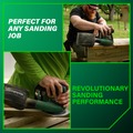 Random Orbital Sanders | Metabo HPT SV1813DAQ4M 18V MultiVolt Lithium-Ion 5 in. Cordless Random Orbit Sander (Tool Only) image number 7