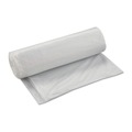 Trash Bags | Inteplast Group S404817N 45 gal. 17 microns 40 in. x 48 in. High-Density Interleaved Commercial Can Liners - Clear (25 Bags/Roll, 10 Rolls/Carton) image number 1