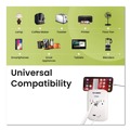 Office Electronics & Batteries | GoGreen Power GG-13000USB2 3 Outlet 2 USB Wall Tap, 735 J, White image number 3