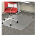 Office Chair Mats | Deflecto CM11112 EconoMat 36 in. x 48 in. Occasional Use Lipped Chair Mat for Low Pile Carpet - Clear image number 5