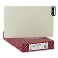 Office & Office Supplies | Smead 63235 100% Recycled 1/3-Cut Metal End Tabs Blank 8.5 in. x 14 in. Pressboard Guides - Green (50/Box) image number 0