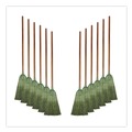 Cleaning & Janitorial Supplies | Boardwalk BWK932YCT Yucca Corn Fiber Bristle Warehouse Brooms with 56 in. Handle - Natural (12/Carton) image number 0