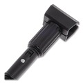 Bulk Savings Pricing 2 | Carlisle 3697000 1 in. Diameter x 60 in. Vinyl Coated Jaw Style Metal Mop Handle - Black image number 3
