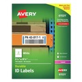 Office Jansan | Avery 61531 Durable 3.25 in. x 8.38 in. Permanent ID Labels with TrueBlock Technology - White (3/Sheet, 50-Sheet/Pack) image number 0