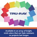 Paper & Printables | Pacon P103058 12 in. x 18 in. 76 lbs. Text Weight Tru-Ray Construction Paper - White (25 Packs/Carton) image number 1