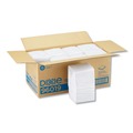 Paper Towels and Napkins | Georgia Pacific Professional 96019 9-1/2 in. x 9-1/2 in. Single-Ply Beverage Napkins - White (4000/Carton) image number 1