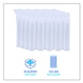 Cups and Lids | Boardwalk BWKPRTLID2 2 oz. Souffle/Portion Cup Lids - Clear (2500/Carton) image number 7
