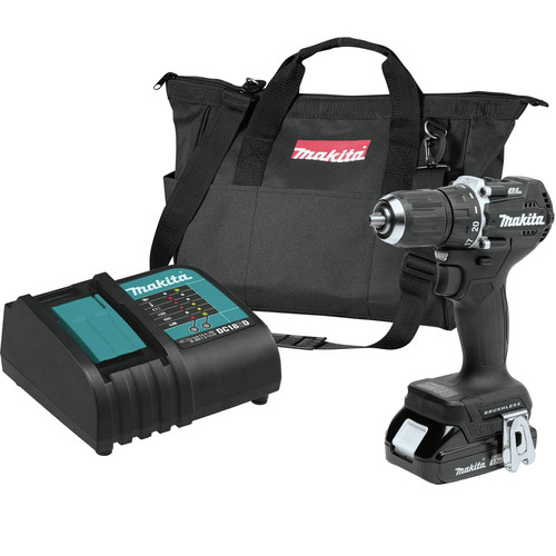 Drill Drivers | Makita XFD15SY1B 18V LXT Sub-Compact Brushless Lithium-Ion 1/2 in. Cordless Driver Drill Kit (1.5Ah) image number 0