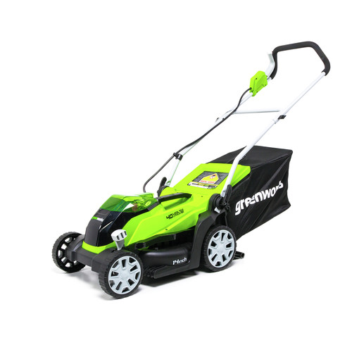 Push Mowers | Greenworks 2506302 Greenworks MO40B00 G-MAX 40V 14 in. Lawn Mower (Tool Only) image number 0