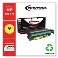 Ink & Toner | Innovera IVRE252A 7000 Page-Yield, Replacement for HP 504A (CE252A), Remanufactured Toner - Yellow image number 1