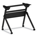 Office Desks & Workstations | Alera ALEVA7243BK 32-1/4 in. x 23-5/8 in. x 28-1/2 in. Flip and Nest Table Base - Black image number 0