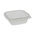 Bowls and Plates | Pactiv Corp. SAC0512 EarthChoice 12 oz. Square Recycled Plastic Bowl - Clear (504/Carton) image number 0