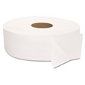 Paper Towels and Napkins | GEN G1513 3.3 in. x 1375 ft. 2-Ply JRT Septic Safe Jumbo Bath Tissue - White (6/Carton) image number 2