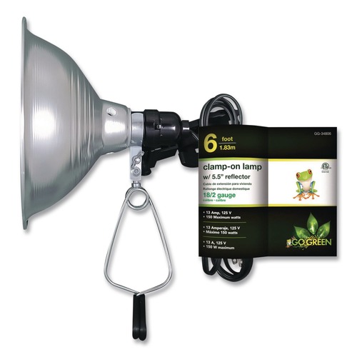 Work Lights | GoGreen Power GG-34806 5.5 in. High Clamp Lights - Gray image number 0