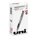 | uni-ball 65802 1 mm Bold Stick Red Ink 207 Impact Gel Pen - Silver/Black/Red Barrel (1-Dozen) image number 1
