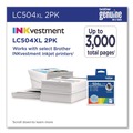 Ink & Toner | Brother LC504XL2PKS INKvestment 3000 Page-Yield High-Yield Ink - Black (2/Pack) image number 3