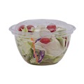  | Eco-Products EP-SB18 5.5 in. x 2.3 in. 18 oz. Renewable and Compostable Plastic Containers - Clear (150/Carton) image number 9