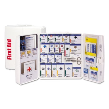 First Aid Only 241-Piece SmartCompliance First Aid Cabinet with Medications