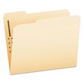 Office Jansan | Pendaflex FM210 1/3-Cut Tabs 1 Fastener Letter Size Fastener Folders - Manila Exterior (50/Box) image number 0