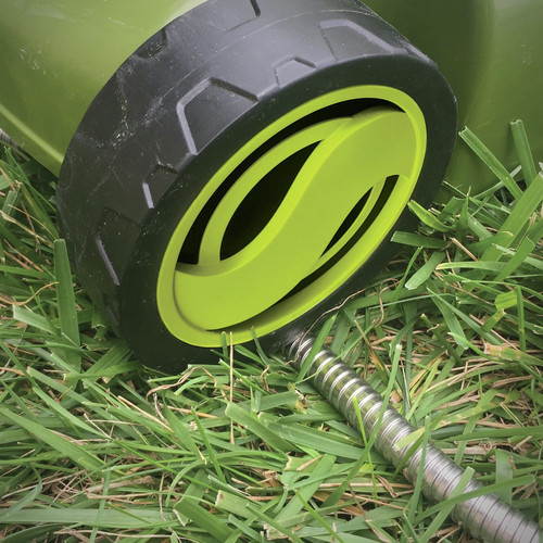 Sun Joe Ajsgh25 25 Feet Heavy Duty Spiral Constructed Stainless Steel Metal Garden Hose Cpo Outlets
