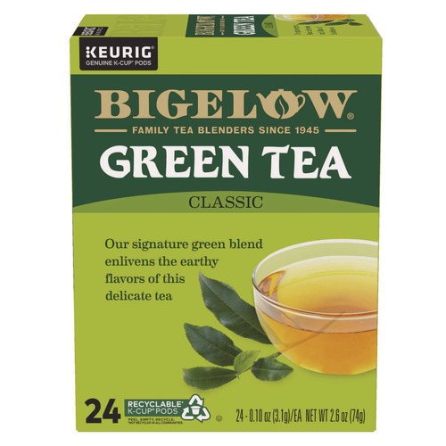 Office Jansan | Bigelow 5000363992 K-Cup Pack - Green Tea (24/Box) image number 0