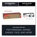 All-Purpose Cleaners | WypAll 05800 L30 POP-UP Box 16.4 in. x 9.8 in. Towels - White (100/Box, 8 Boxes/Carton) image number 10