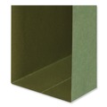  | Universal UNV14153 1/5-Cut Tab Box Bottom Hanging File Folders - Legal Size, Standard Green (25/Box) image number 3