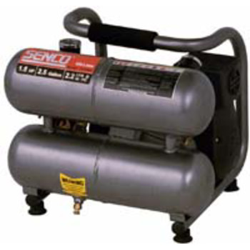 Factory Reconditioned SENCO PC0968 1.5 HP 2.5 Gallon Oil-Free Hand-Carry Air Compressor
