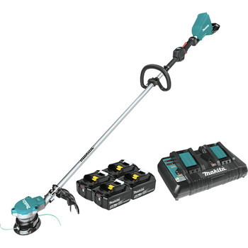 OUTDOOR TOOLS AND EQUIPMENT | Makita XRU15PT1 18V X2 (36V) LXT Brushless Lithium-Ion Cordless String Trimmer Kit (5 Ah)