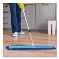 Mops | Gritt Commercial GRI18260 60 in. x 5 in. Microfiber Looped Dust Mop Pad Head - Blue image number 4